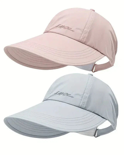 Lightweight Sun Protection Baseball Caps (2 Pack)
