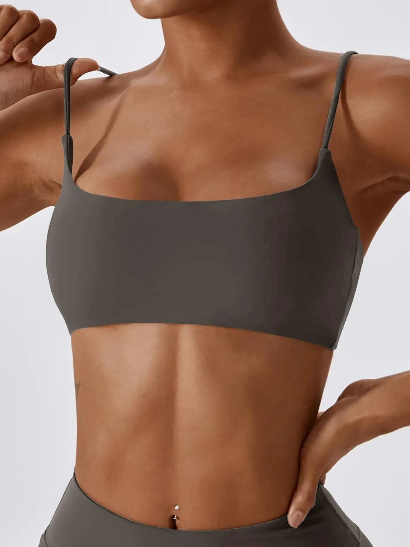 Women's Solid Wireless Sports Bra - Comfortable & Breathable