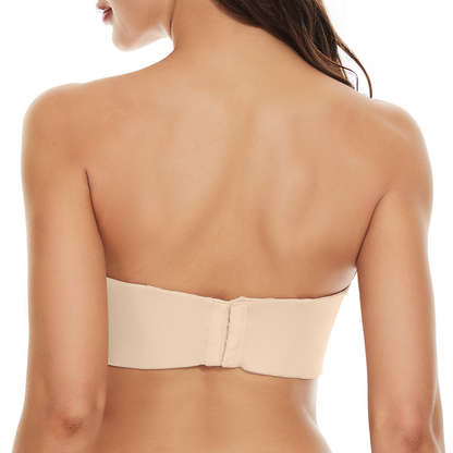 Strapless Bra Unlined Underwire Minimizer Plus Size Support