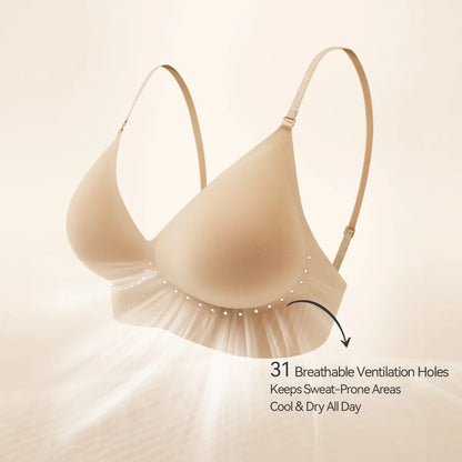 Women's Low Back Backless Seamless Convertible Bra