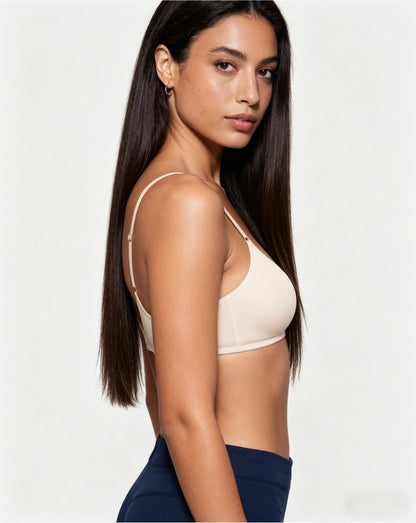Lightweight Foam Cup Sheer Mesh Bra