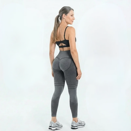 High Waisted And Hip Lifting Yoga Elastic Quick Drying Tight Pants