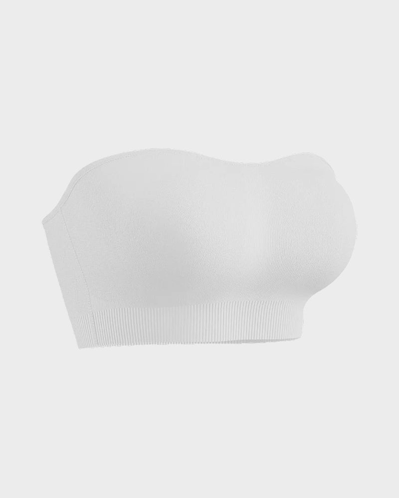 Seamless Non-Slip Strapless Wireless Bandeau Bra