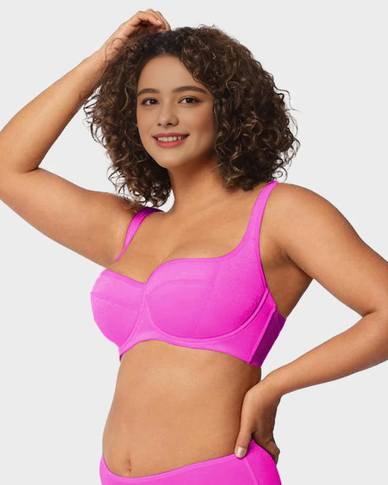Women Shimmer Lightly Padded Balconette Bra