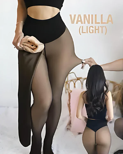 Compression One-Seam Shaping Fleece Leggings