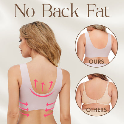 Seamless Sexy Push Up Wireless Bra