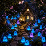 ⏳ Last day 50% OFF –👻Glow In Dark Cute Ghost Resin Bead Set