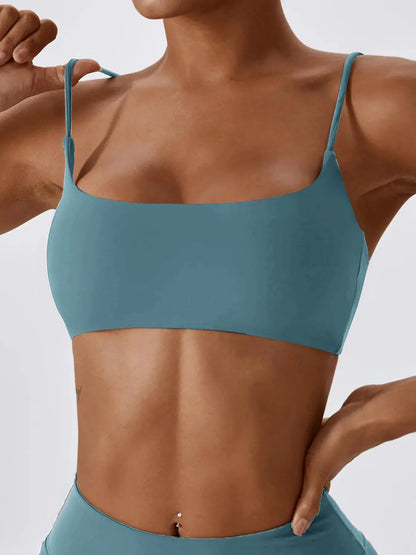 Women's Solid Wireless Sports Bra - Comfortable & Breathable