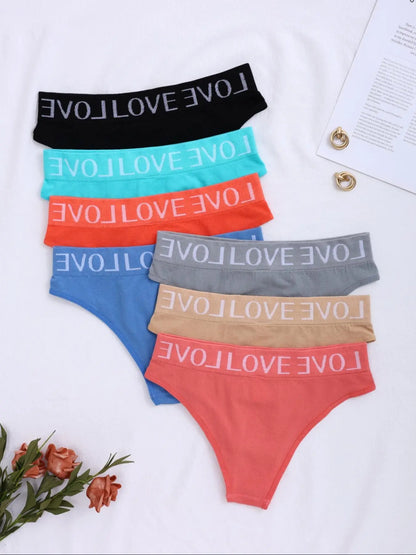 Women’s Seamless T-Back Thong 7-Pack