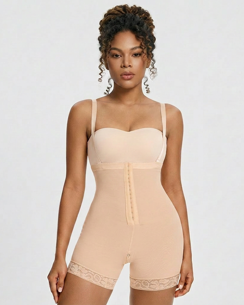 Tummy Control Butt Lifter Bodysuit BBL Fajas