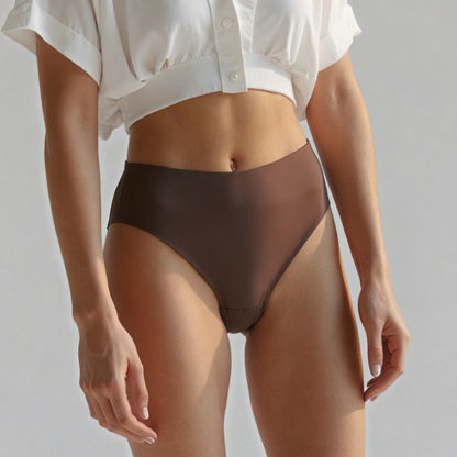 High-Rise Invisible Camel Toe Thong