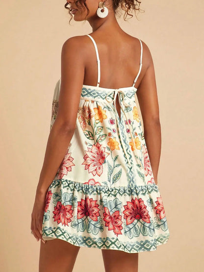 Boho Floral Summer Sundress