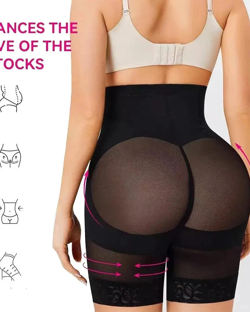 High Waist Body Shaper Shorts for Tummy Control Smooth Waist and Thigh Shaping
