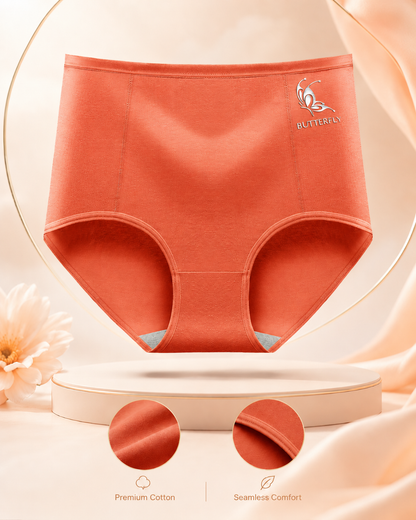 Women’s High Rise Cotton Briefs with Soft Full Coverage Fit