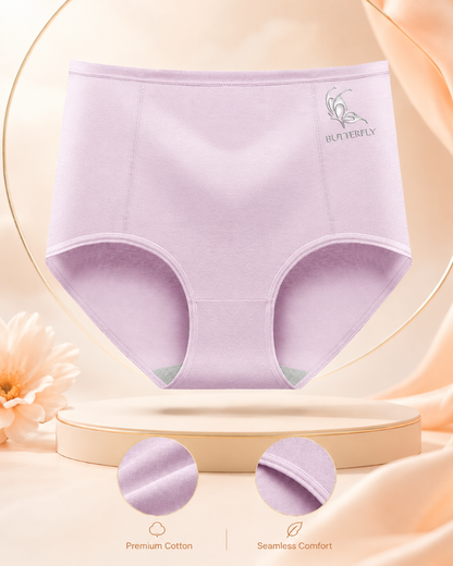 Women’s High Rise Cotton Briefs with Soft Full Coverage Fit