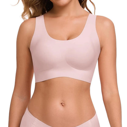 Seamless Wireless Full Coverage Bra – Soft & Breathable