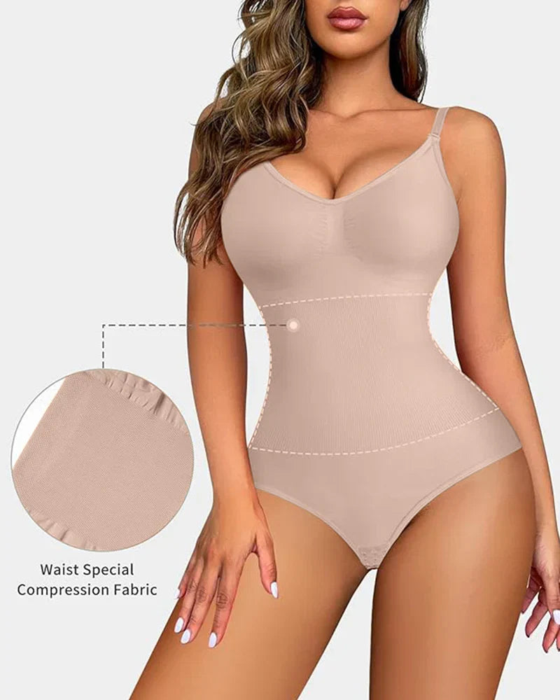Comfortable tummy control with hip lifting and body shaping camisole shapewear