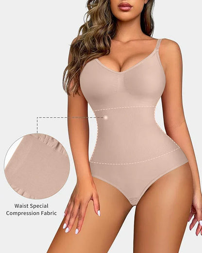 Comfortable tummy control with hip lifting and body shaping camisole shapewear