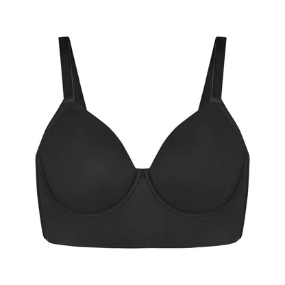 Plus Size Leopard Print Seamless Full Coverage Support Bra