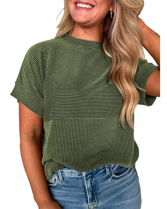 Women's Solid Short Sleeve T-Shirt Summer 2026