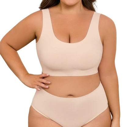 Seamless Wireless Full Coverage Bra – Soft & Breathable