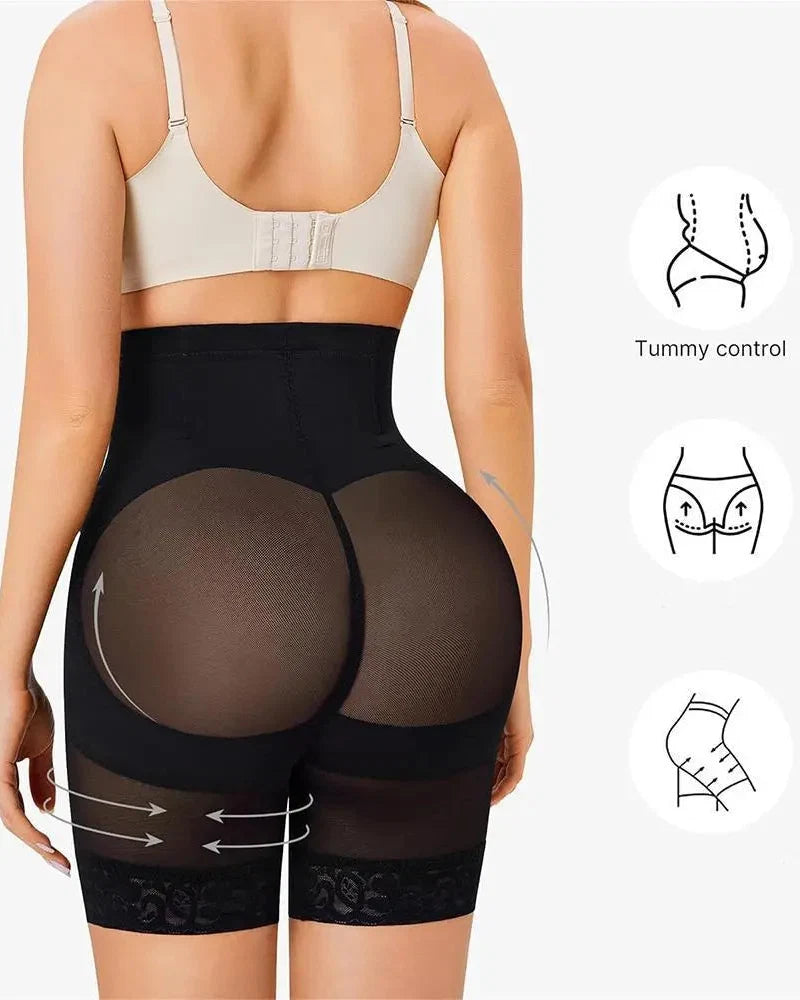 High Waist Body Shaper Shorts for Tummy Control Smooth Waist and Thigh Shaping