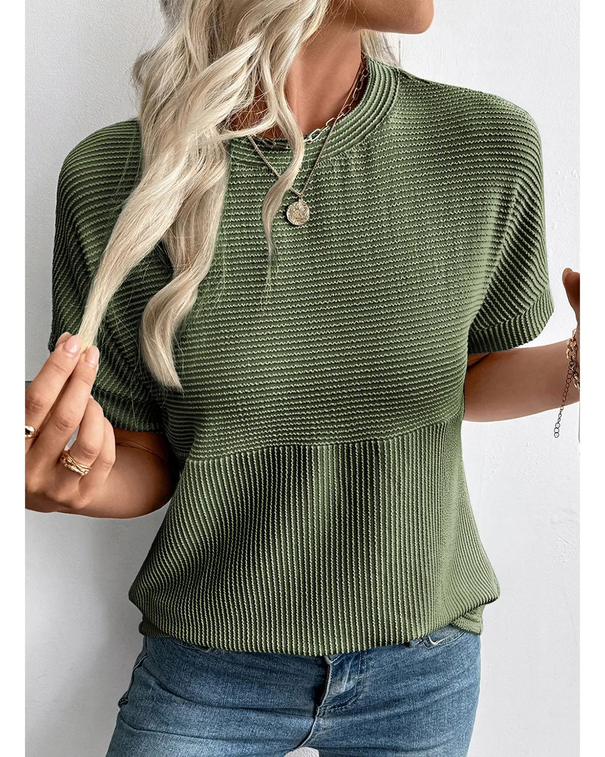 Women's Solid Short Sleeve T-Shirt Summer 2026