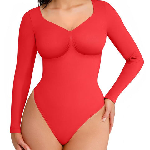 Long Sleeve Shaping Bodysuit