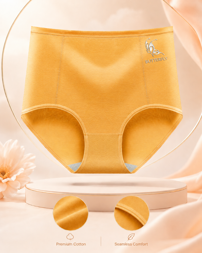 Women’s High Rise Cotton Briefs with Soft Full Coverage Fit