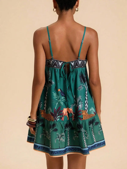 Boho Floral Summer Sundress