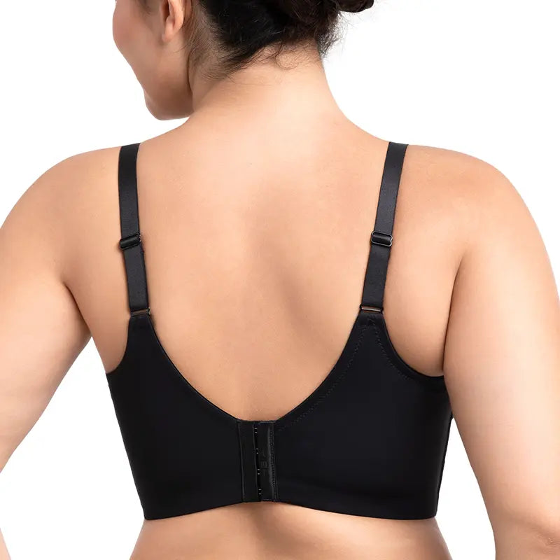 Plus Size Leopard Print Seamless Full Coverage Support Bra