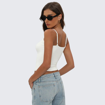 Women's Square Neck Cami Top - Chic & Versatile