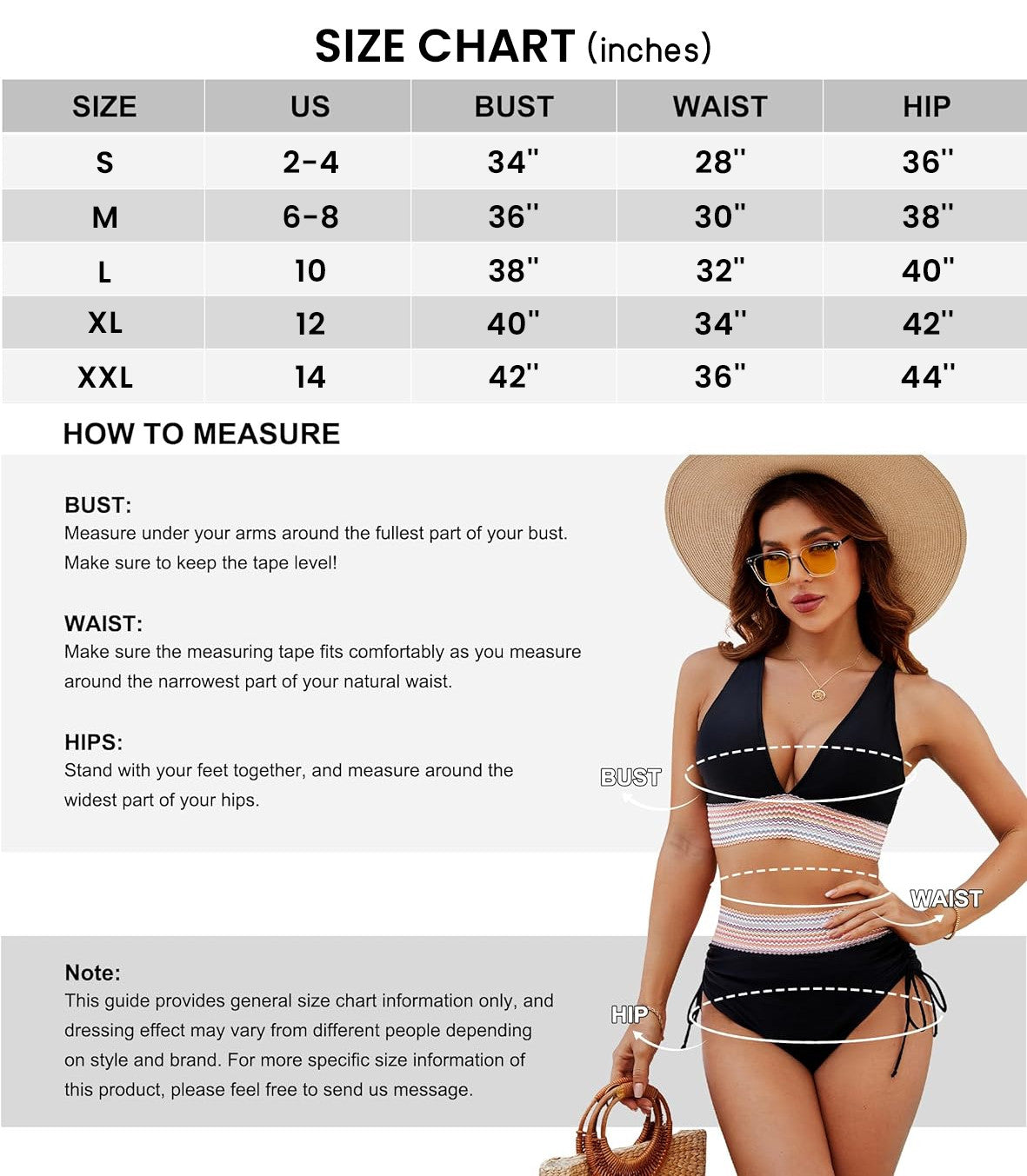 High Waisted Tummy Control Color Block Bikini Sets