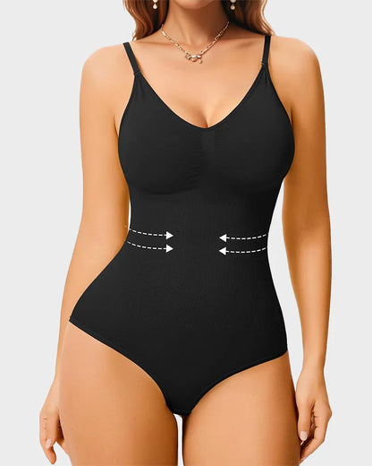 Comfortable tummy control with hip lifting and body shaping camisole shapewear