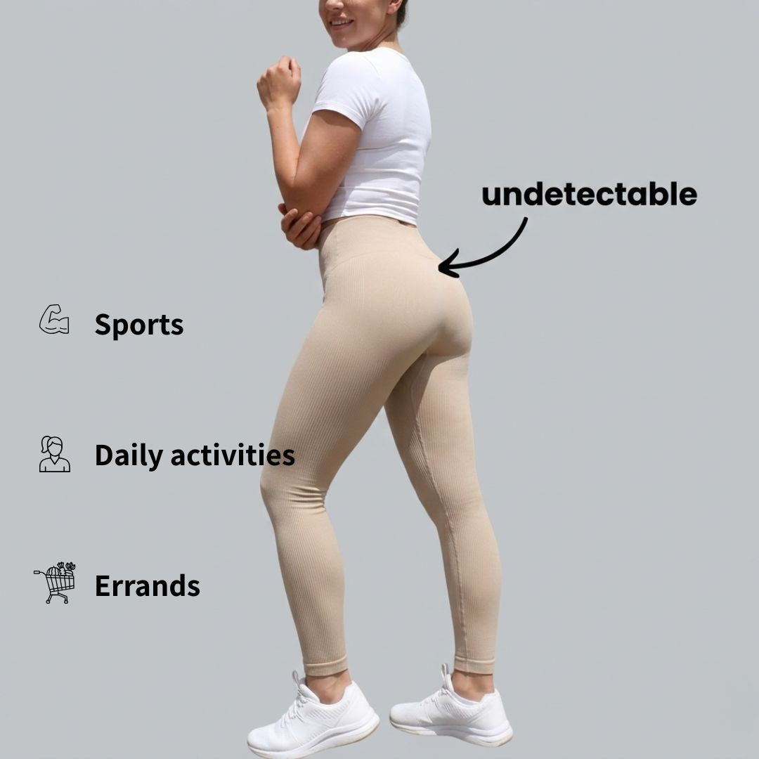 High-Rise Invisible Camel Toe Thong