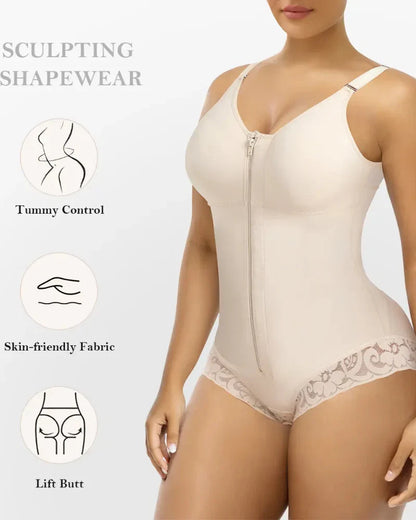 Colombian Overbust Shapewear Tummy Control Brief for Women