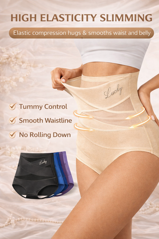 High-Waist Tummy Control Seamless Shaping Panties