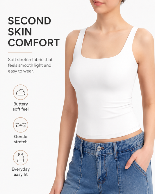 Square Neck Women's Tank Top