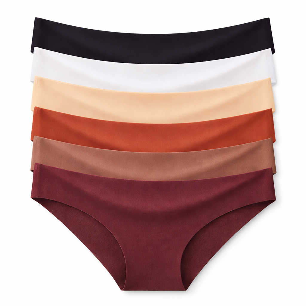 High-Rise Invisible Camel Toe Thong