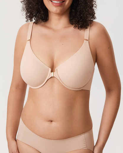 Convertible X-Back Front Closure Bra