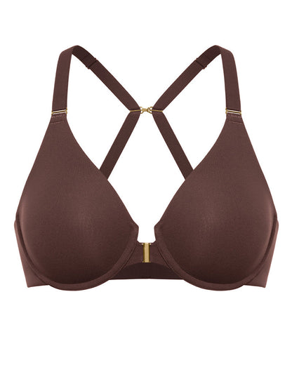 Convertible X-Back Front Closure Bra