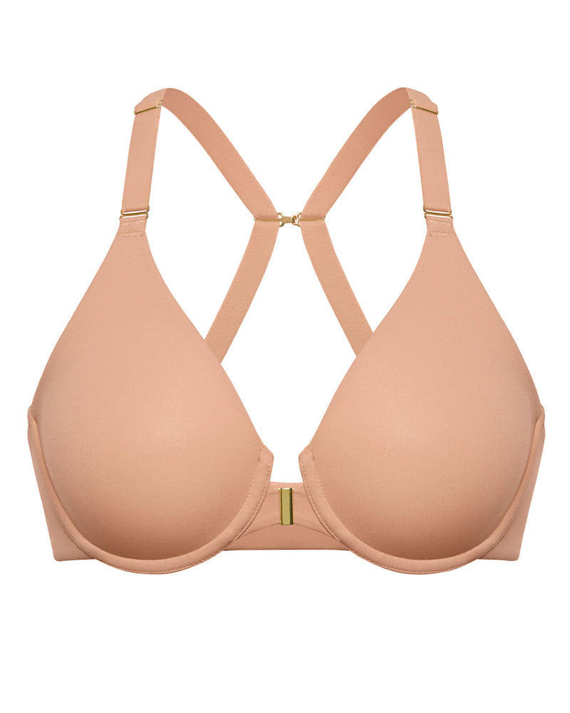 Convertible X-Back Front Closure Bra