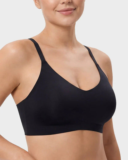 Women’s Lace Jelly Bralette – Wireless, Seamless & Padded