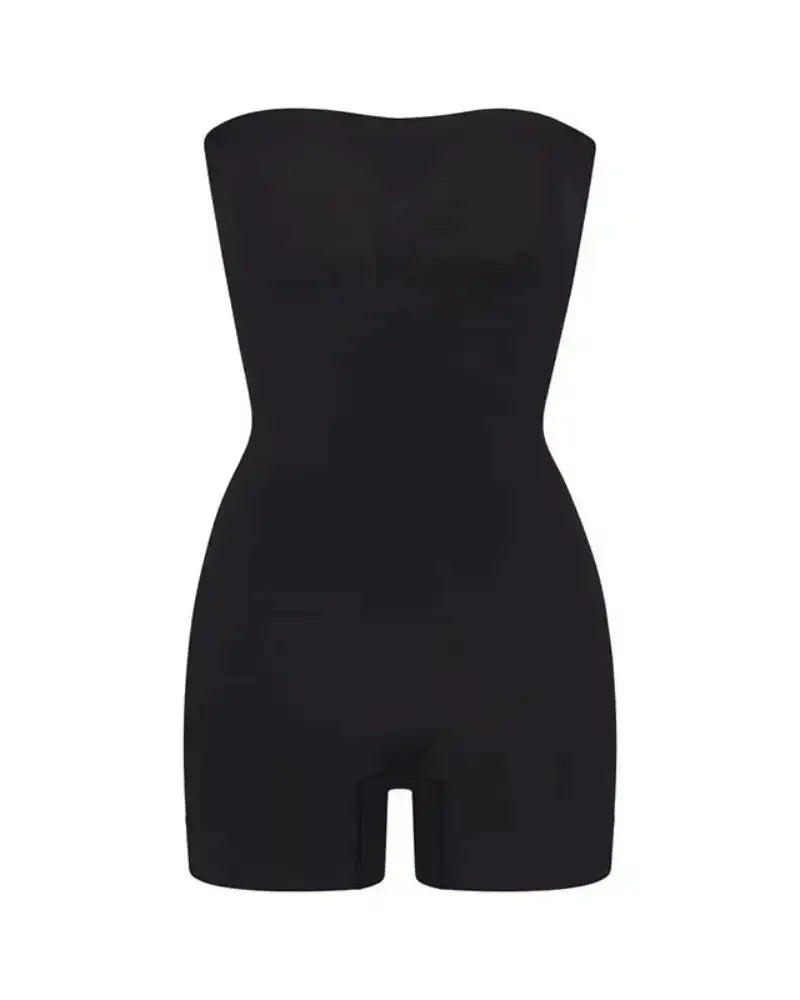 '+$5 BOGO FREE!🔥Strapless Tummy Control Shapewear Bodysuit - Mid-Thigh Coverage