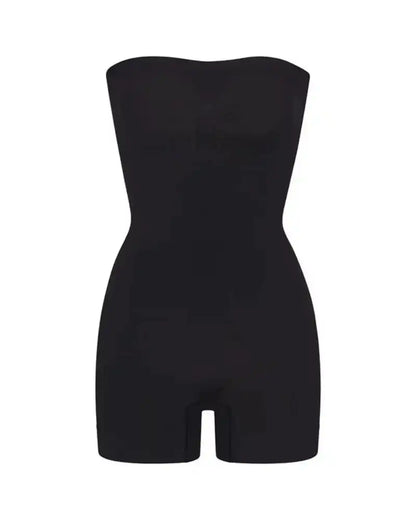 '+$5 BOGO FREE!🔥Strapless Tummy Control Shapewear Bodysuit - Mid-Thigh Coverage