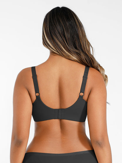 Underwire Adjustable Deep V-neck Bra