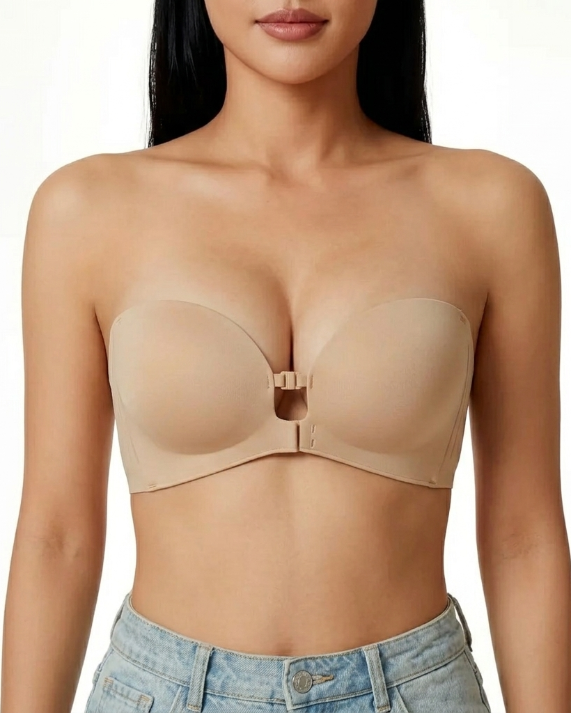 Comfortable Seamless Non-Slip Wireless Padded Support Bra