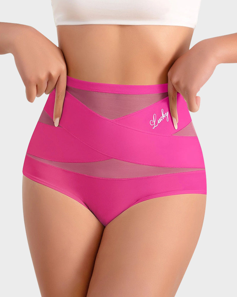 High-Waist Tummy Control Seamless Shaping Lucky Panties