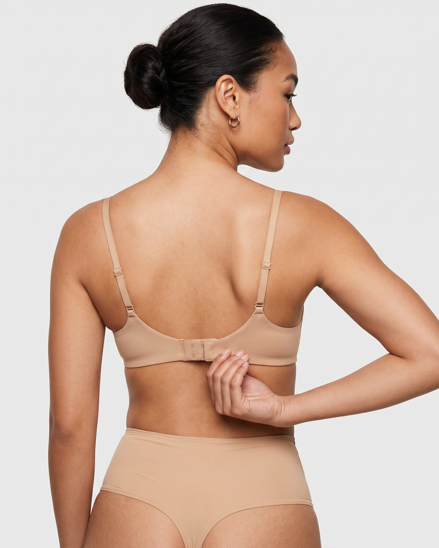 Women's Inbarely Plus Plunge Bra - Unlined Underwire Sexy Demi Balconette Bras