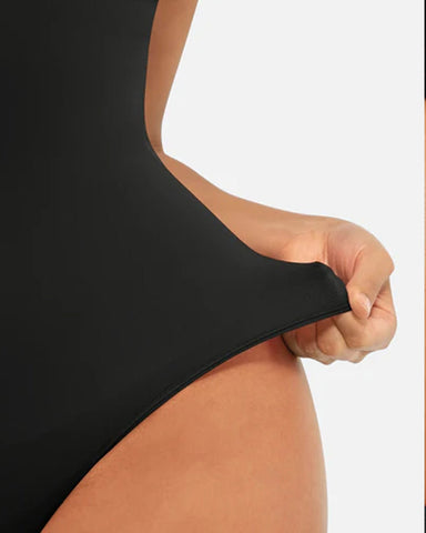 Tummy Control Bodysuit Seamless Sculpting Snatched Waist Body Suit Thong